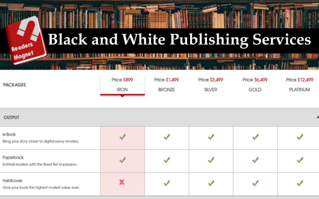 Black and White Publishing Services - featured image