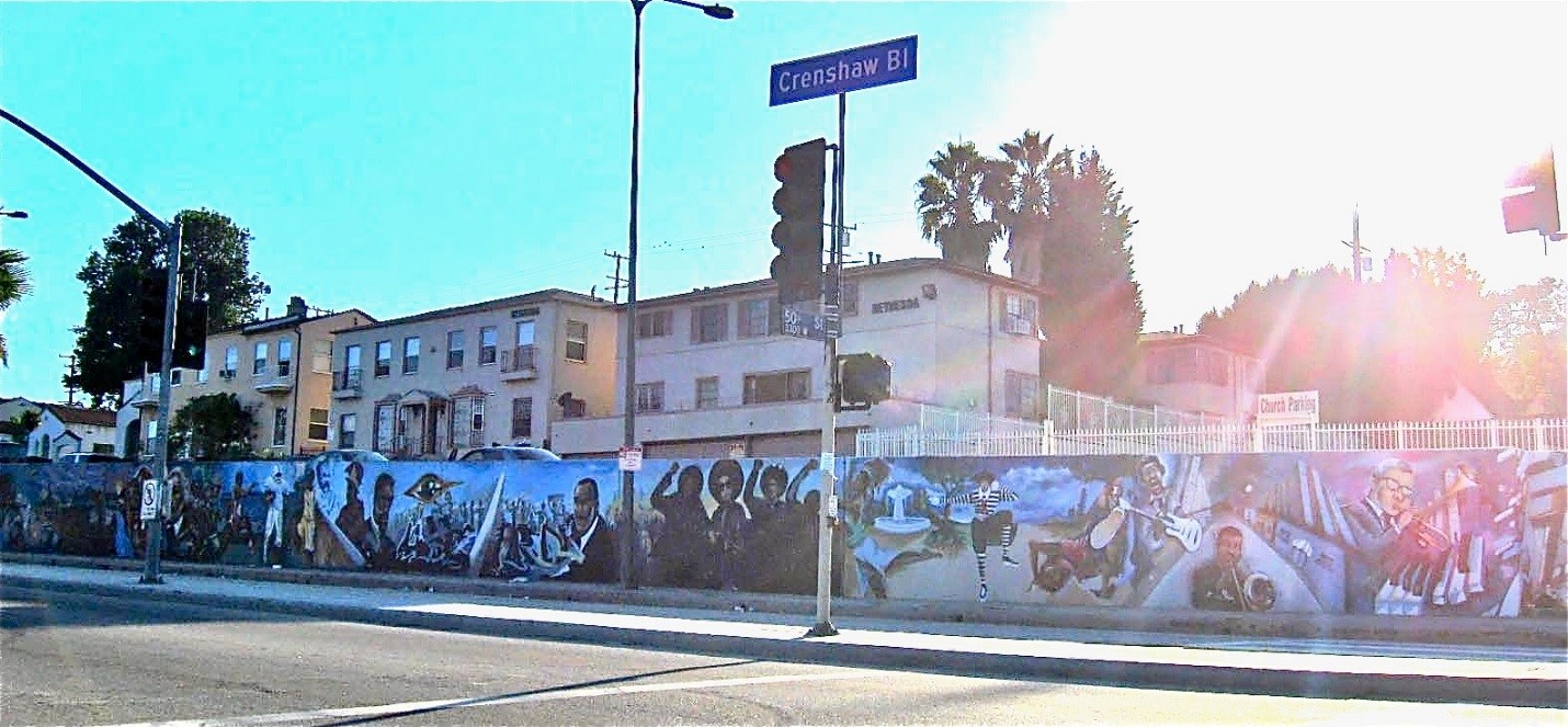 Mural in Crenshaw District, LA