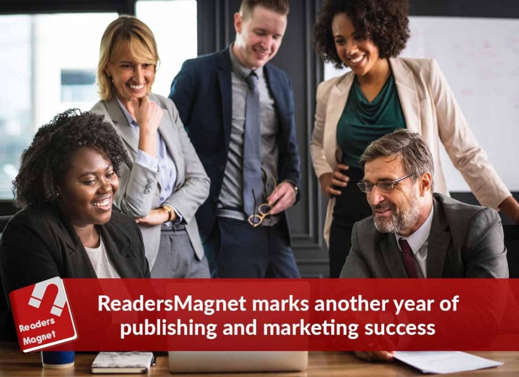 READERSMAGNET MARKS ANOTHER YEAR OF PUBLISHING AND MARKETING SUCCESS
