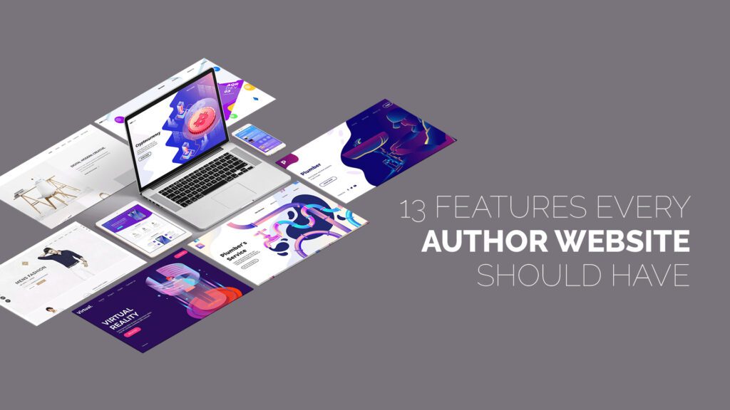 13 Features Every Author Website Should Have