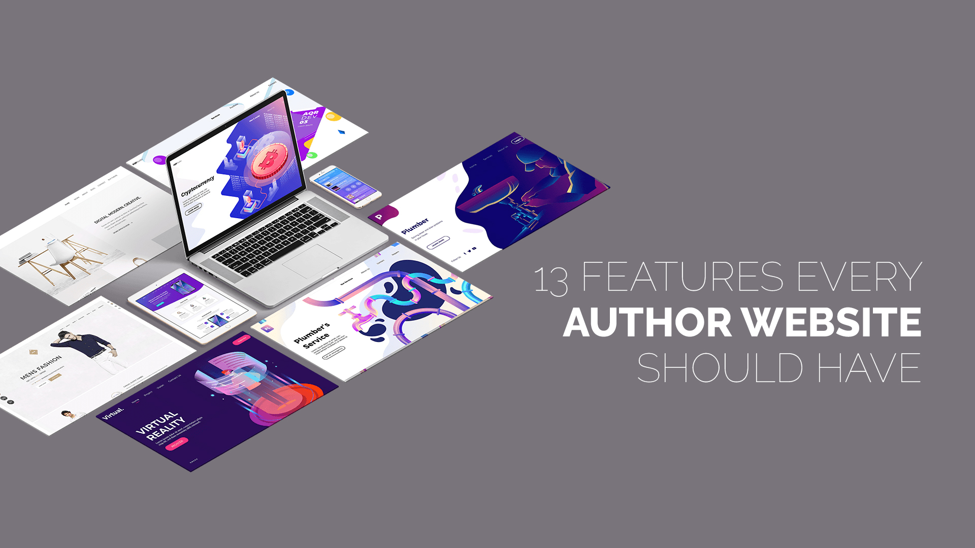 13 Features Every Author Website Should Have