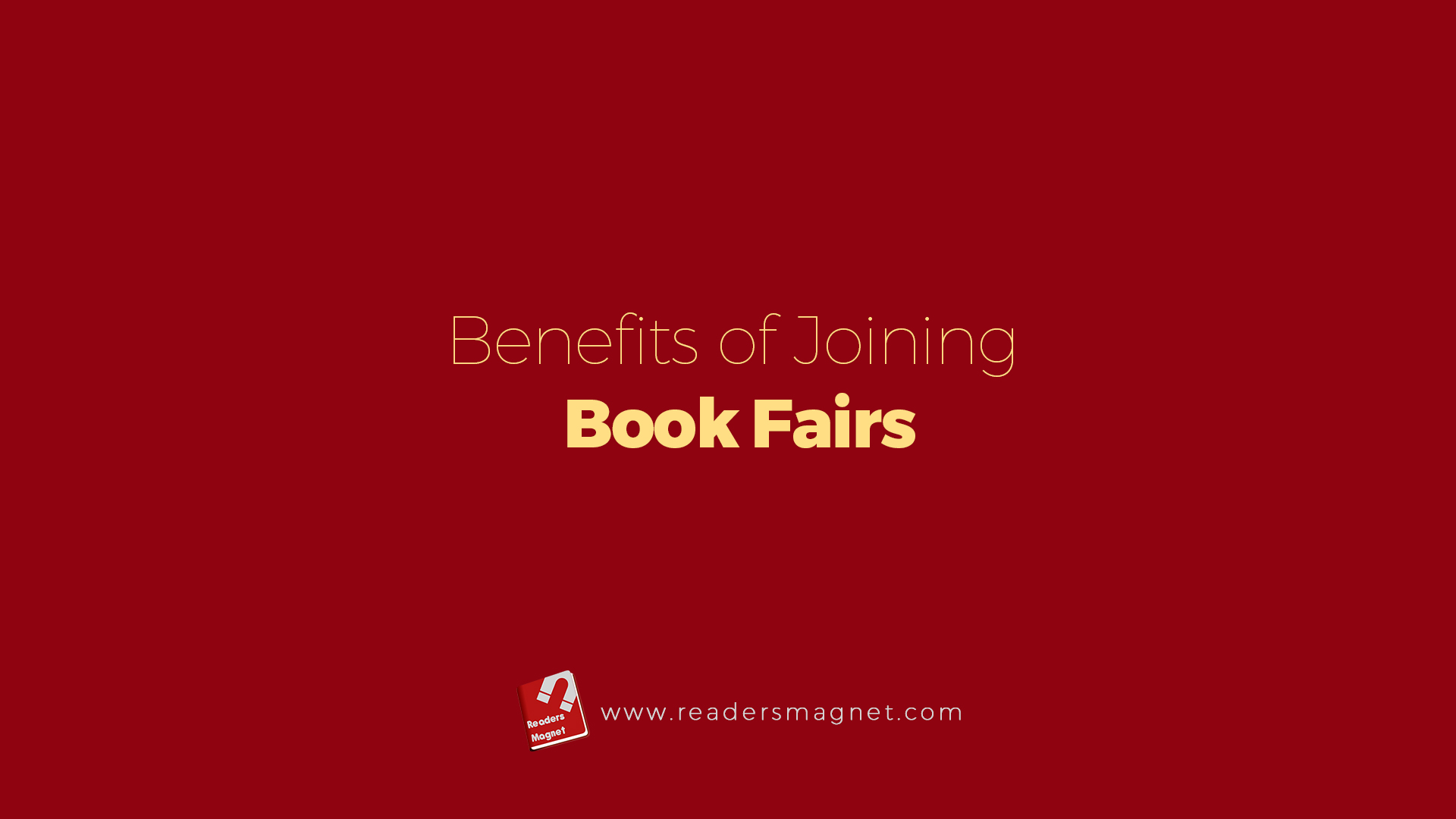 Benefits Of Joining Book Fairs