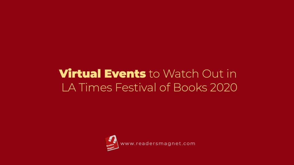 Virtual Events To Watch Out In La Times Festival Of Books 2020 banner