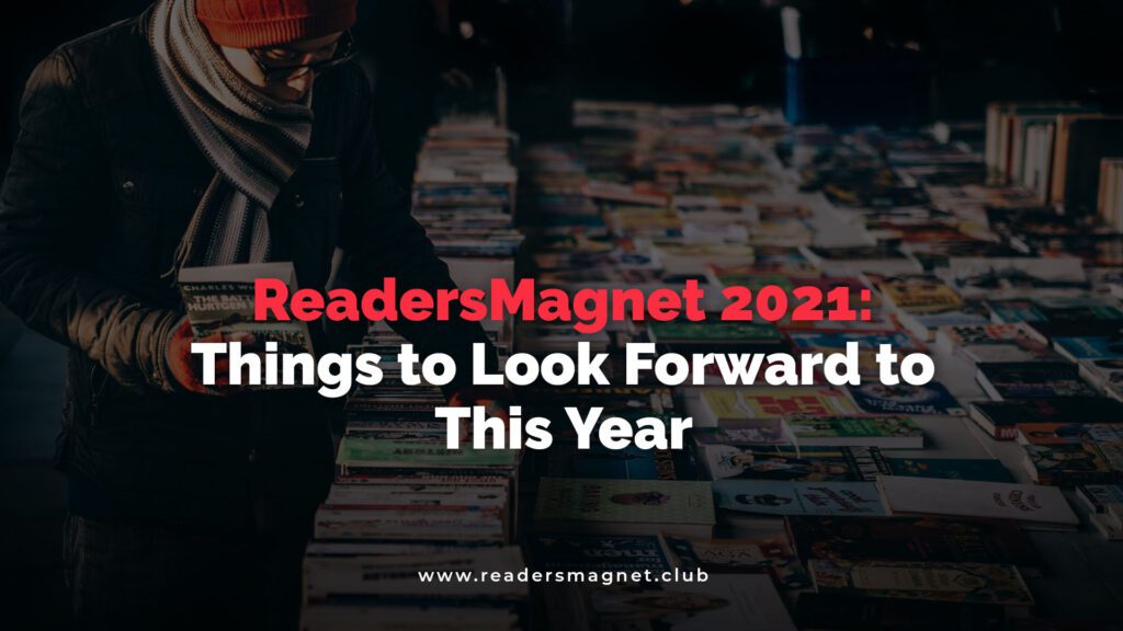 Readersmagnet 2021 Things To Look Forward To This Year banner