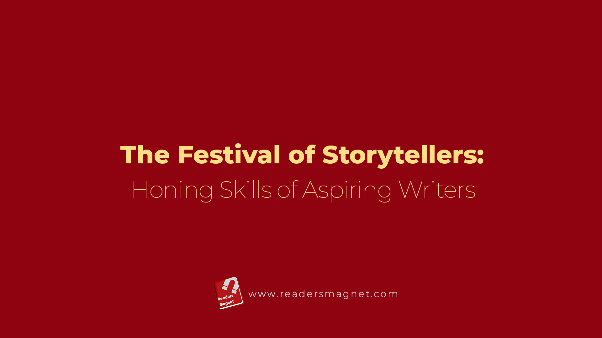 The Festival Of Storytellers Honing Skills Of Aspiring Writers