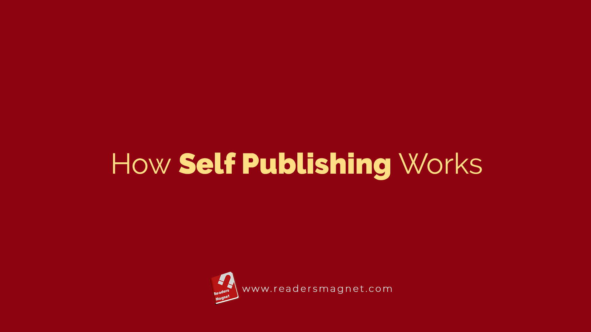 How Self Publishing Works2