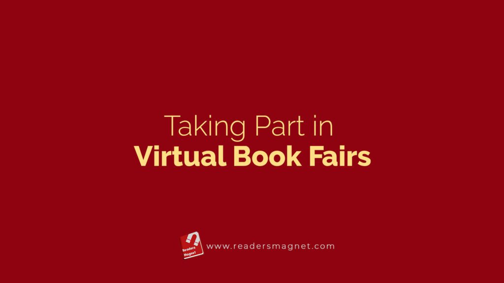 Taking Part In Virtual Book bannerFairs