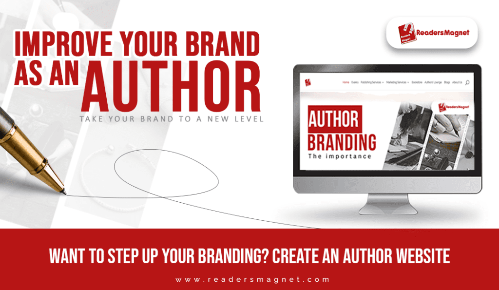 author website for branding
