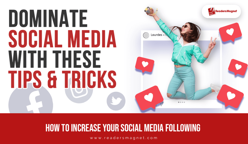 how to increase your social media following