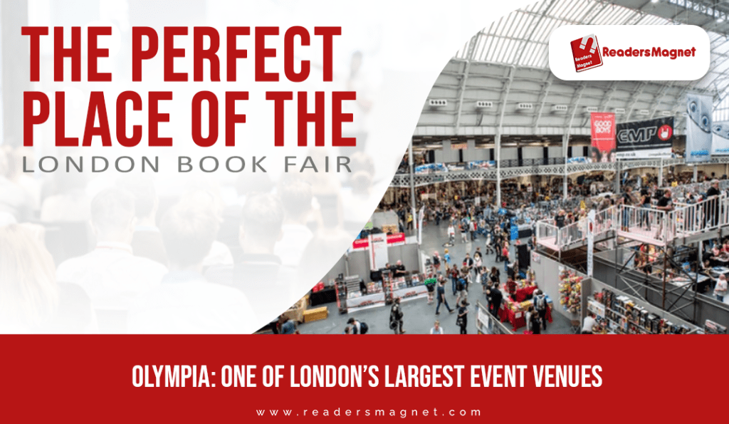 ReadersMagnet at Olympia London for the London Book Fair