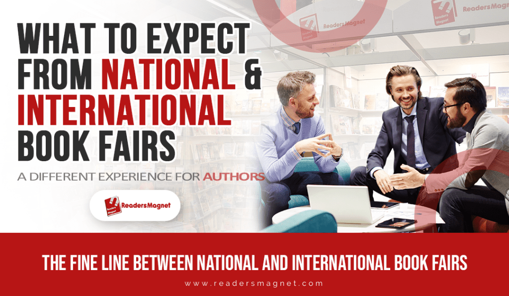 National and International Book Fairs with ReadersMagnet