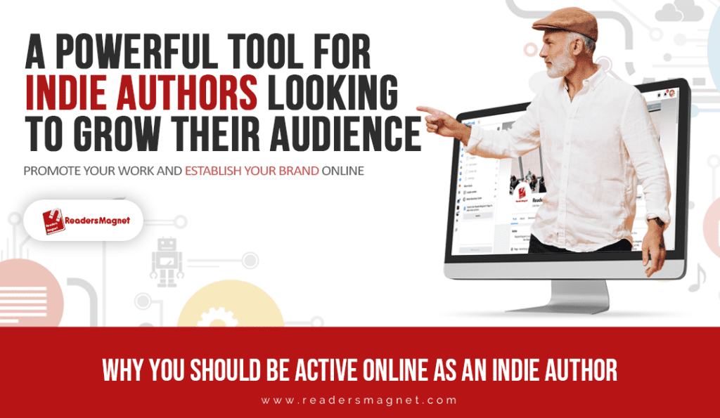 Being active online as an indie author