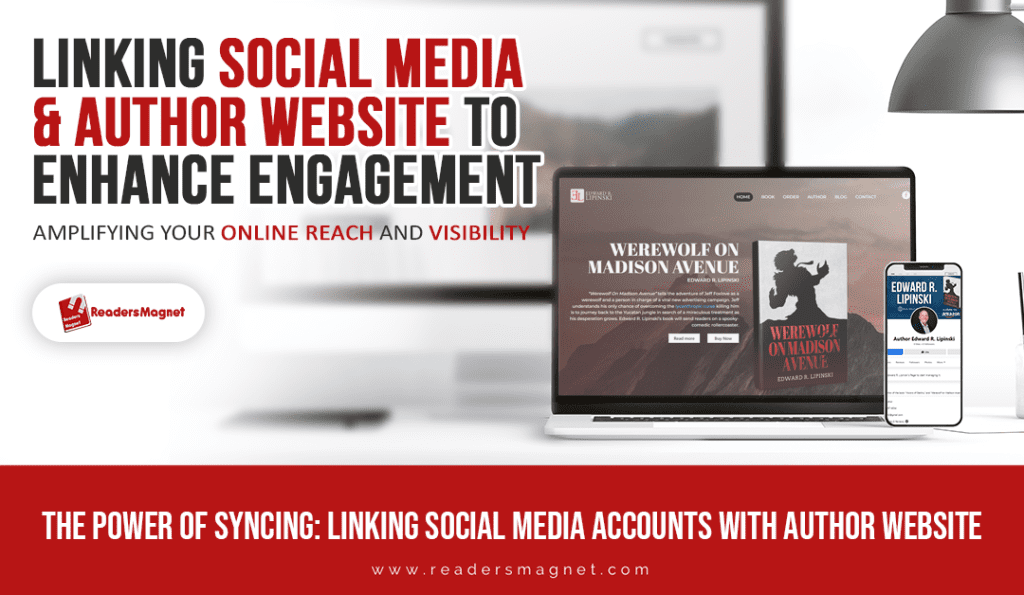 Linking Social Media Accounts with Author Website