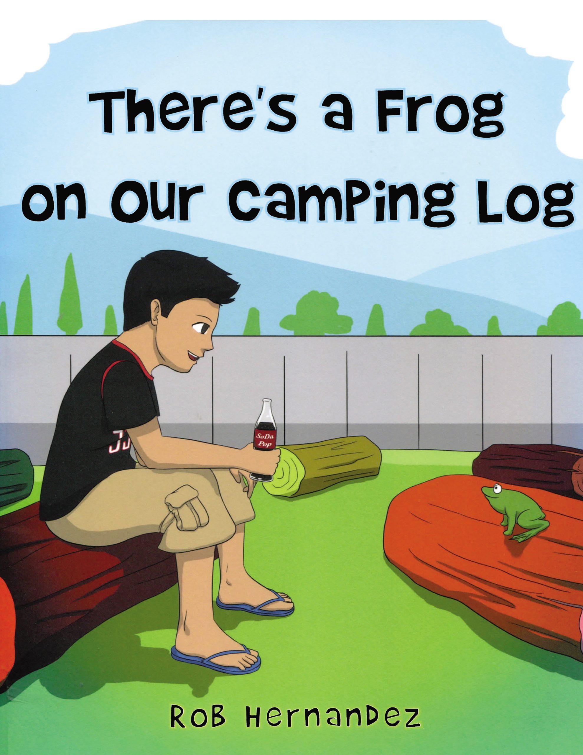 There’s a Frog on our Camping Log