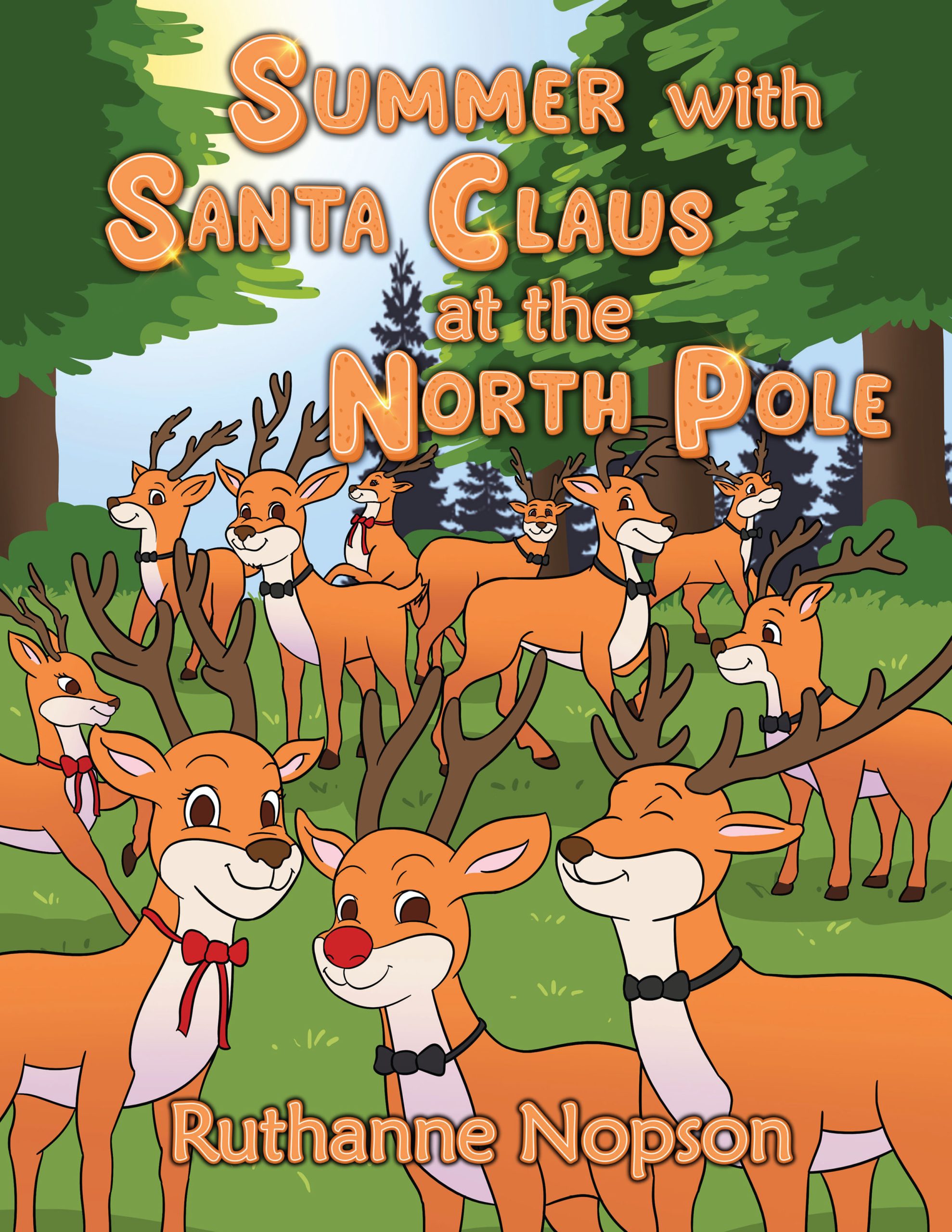 Summer with Santa Claus at the North Pole  - HARDBACK