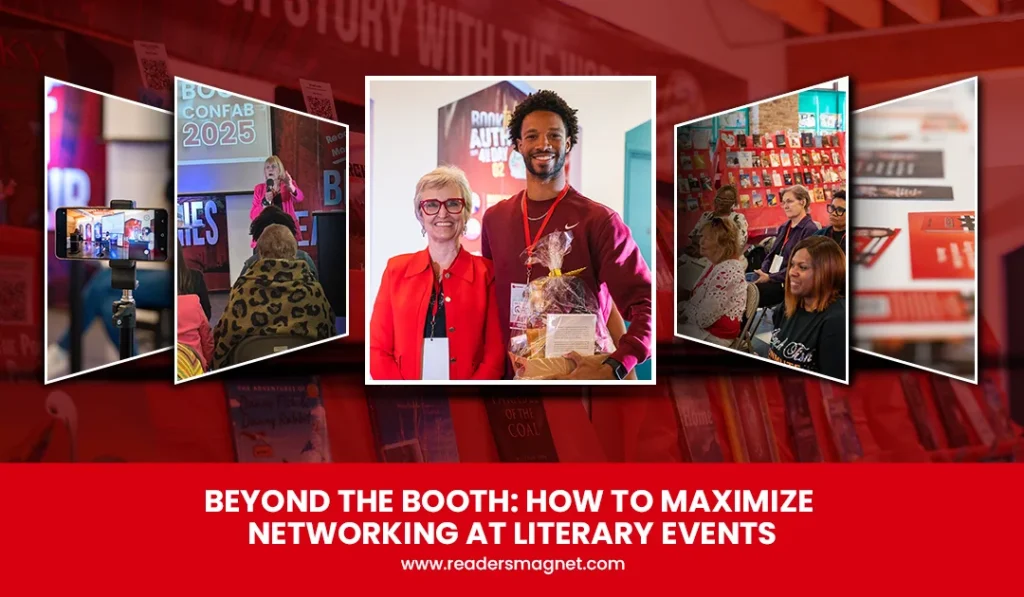 Speakers and attendees at BookConfab.